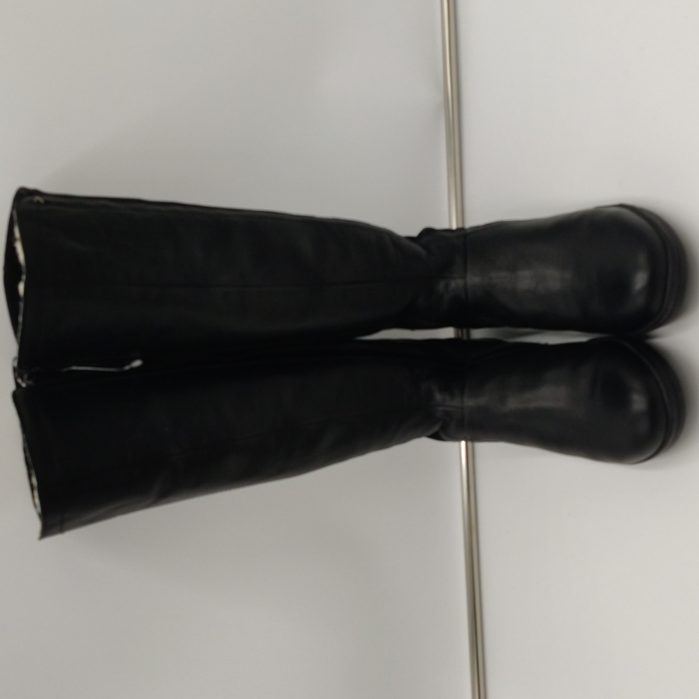 Women's Cloud Ace Tall Boot Black Leather EU 41(US 10)M